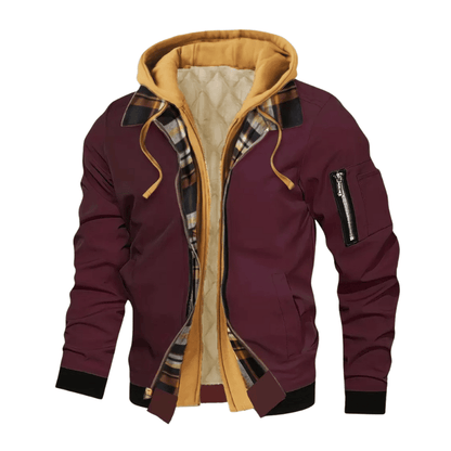 Barfustep™ Nordlen Wasserdichte Freizeitjacke mit Kapuze