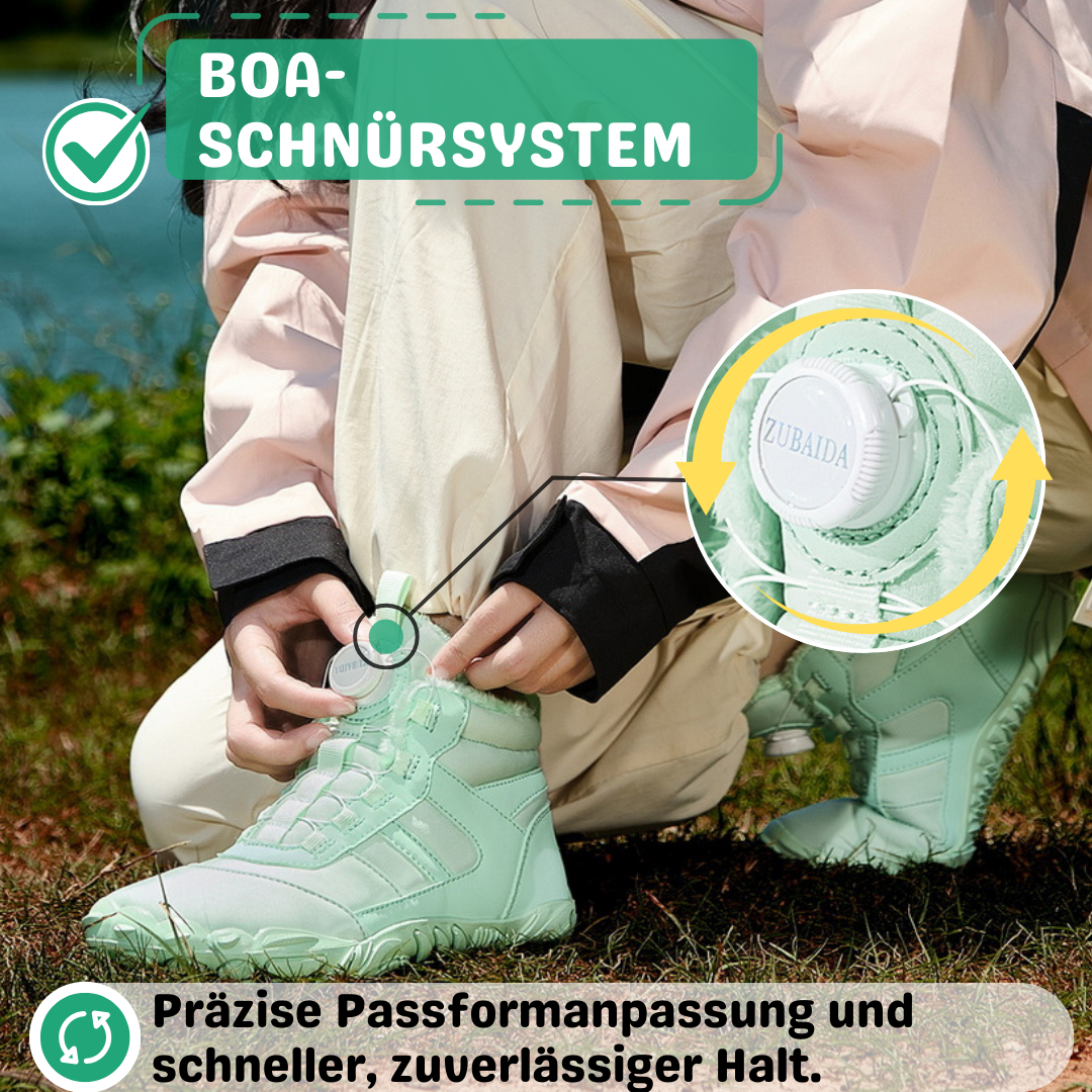 Barfustep™ Fred Kids - Elternkind Winter Rutschfest Barfußschuhe