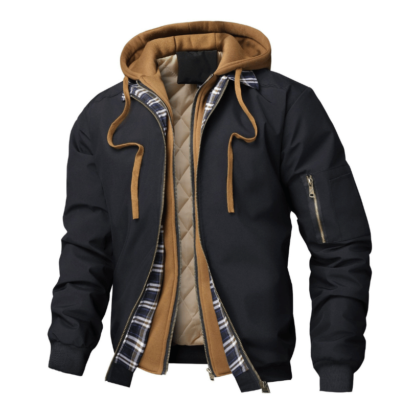 Barfustep™ Nordlen Wasserdichte Freizeitjacke mit Kapuze