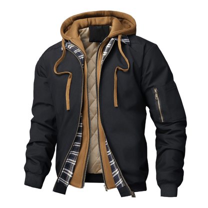 Barfustep™ Nordlen Wasserdichte Freizeitjacke mit Kapuze