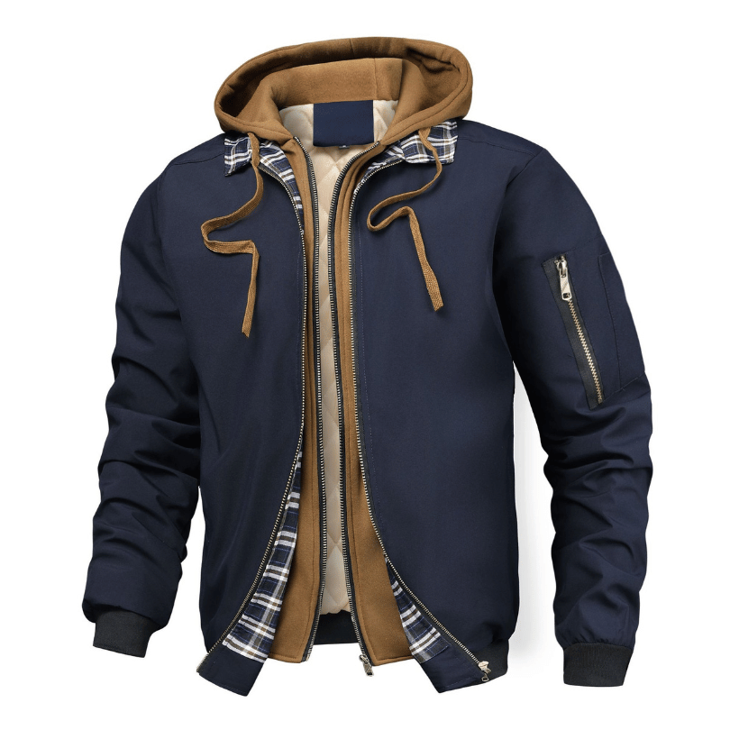 Barfustep™ Nordlen Wasserdichte Freizeitjacke mit Kapuze