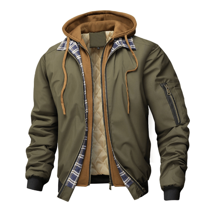 Barfustep™ Nordlen Wasserdichte Freizeitjacke mit Kapuze