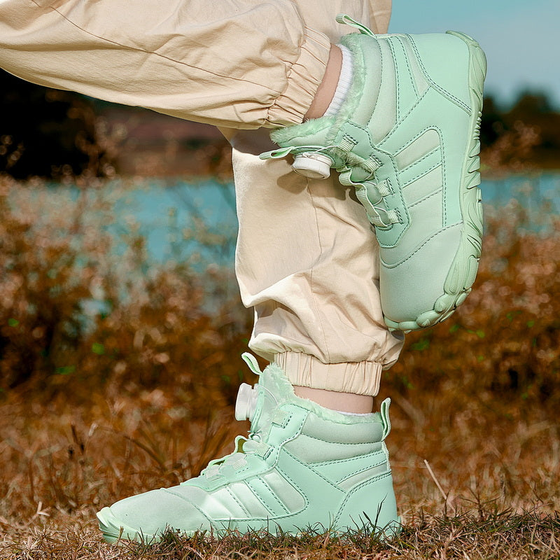 Barfustep™ Fred Kids - Elternkind Winter Rutschfest Barfußschuhe