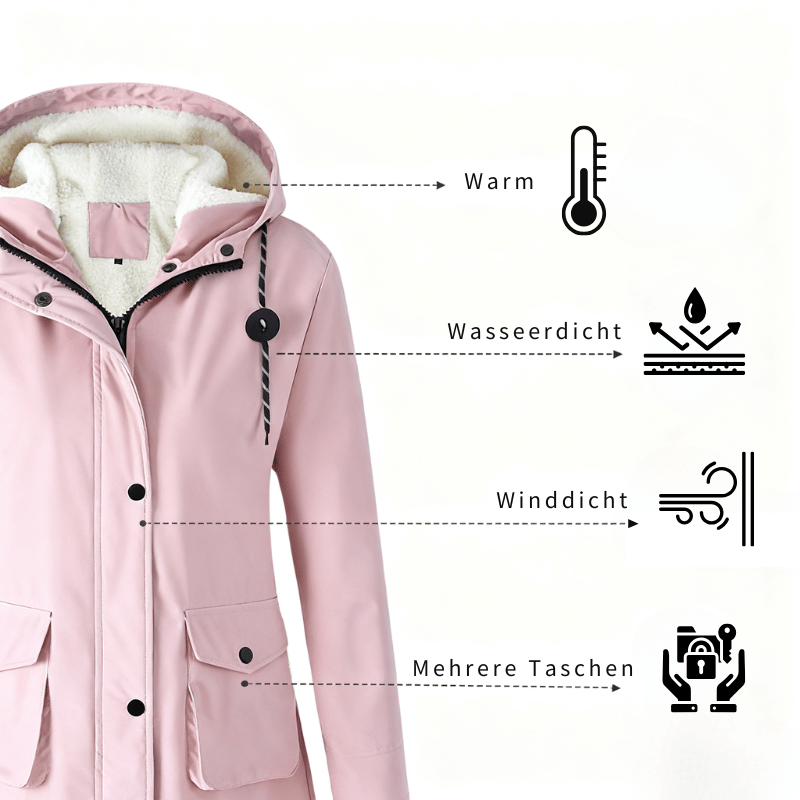 Barfustep™ Eira Wasserdichte Winter Outdoorjacke
